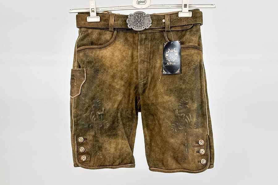 Herren Trachtenlederhose Alpin deluxe, Gr. 44